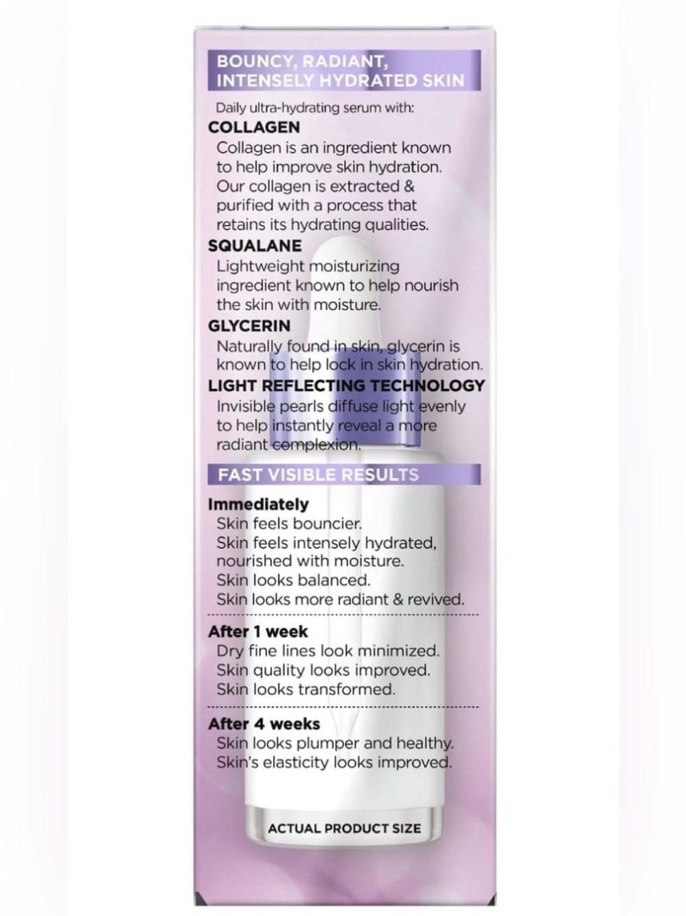 💜New💜 L'Oreal Paris Collagen Moisture Filler Serum - Picture 6 of 6